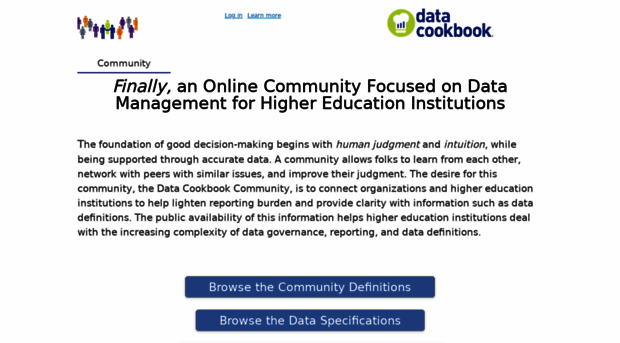 community.datacookbook.com