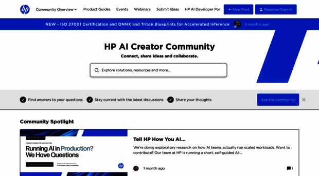 community.datascience.hp.com