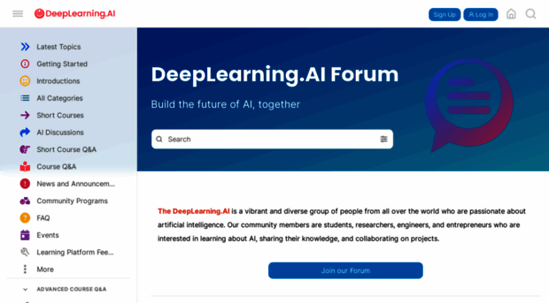 community.deeplearning.ai