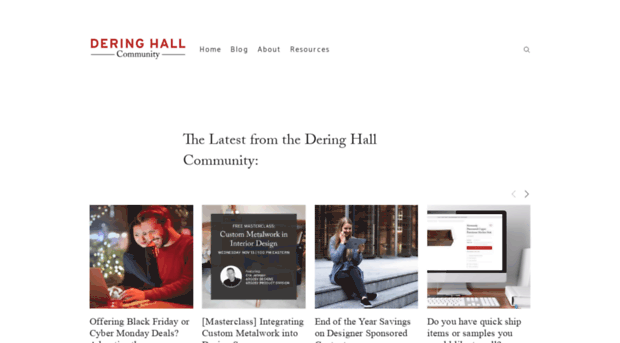 community.deringhall.com