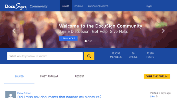 community.docusign.com