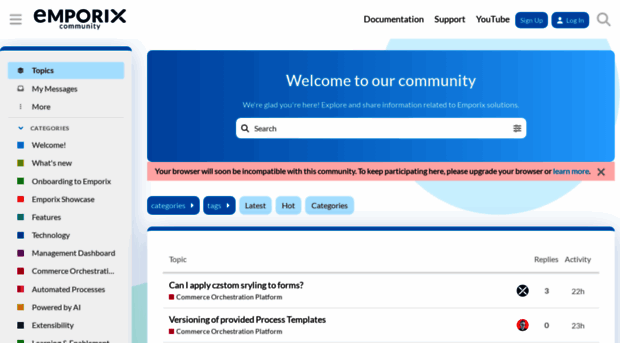 community.emporix.io