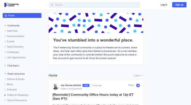 community.freelancing.school