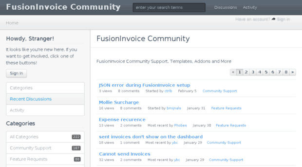 community.fusioninvoice.com