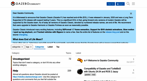 community.gazebosim.org