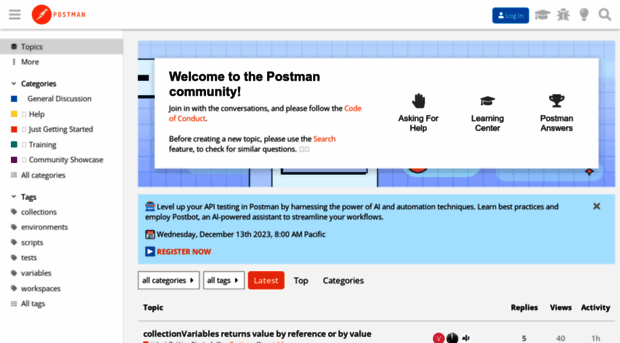 community.getpostman.com