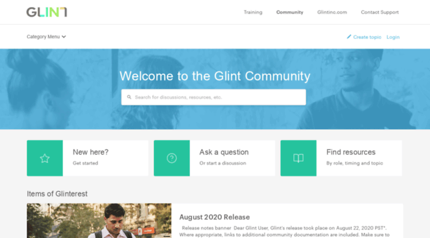 community.glintinc.com