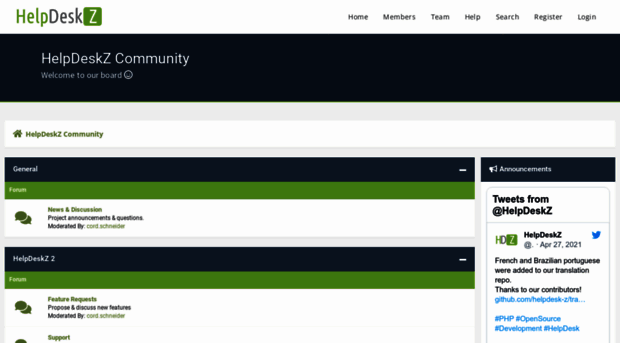 community.helpdeskz.com