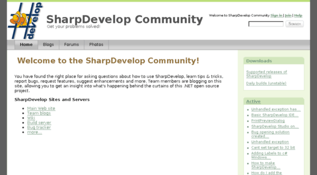 community.icsharpcode.net