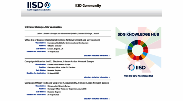 community.iisd.org