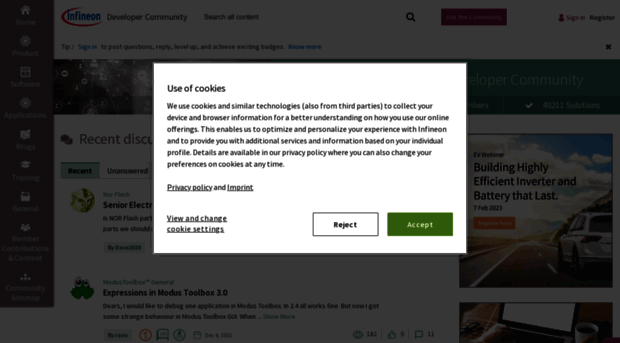community.infineon.com