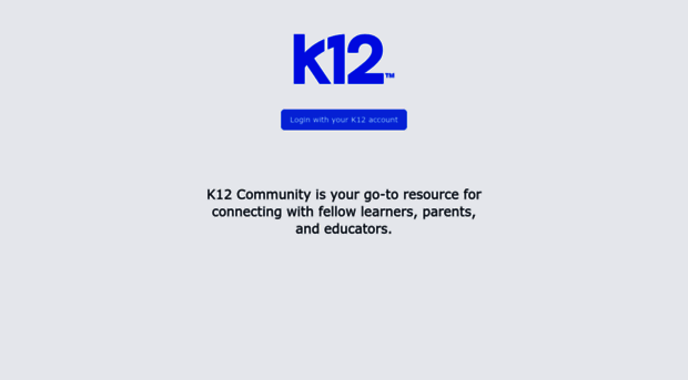 community.k12.com