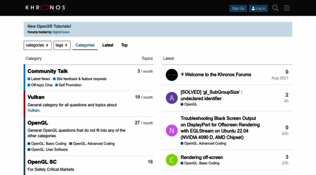 community.khronos.org