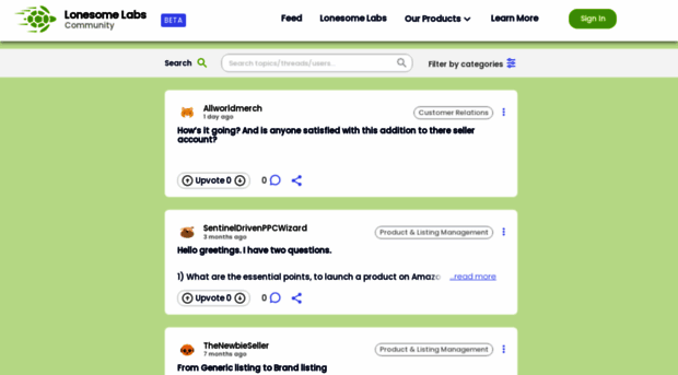 community.lonesomelabs.com