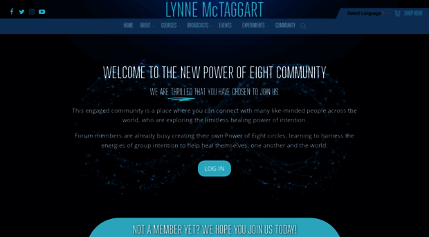 community.lynnemctaggart.com