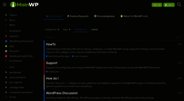 community.mainwp.com