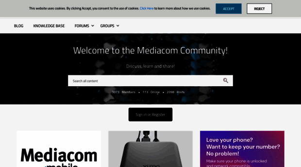 community.mediacomcable.com