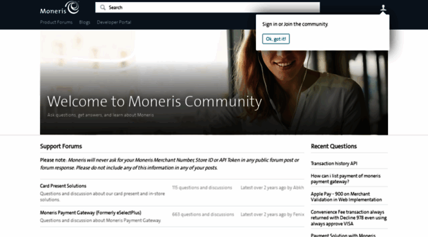 community.moneris.com