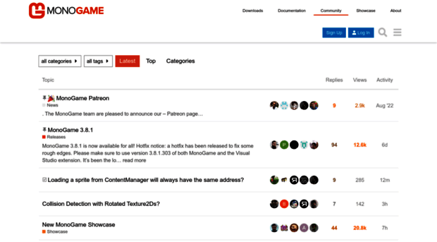 community.monogame.net