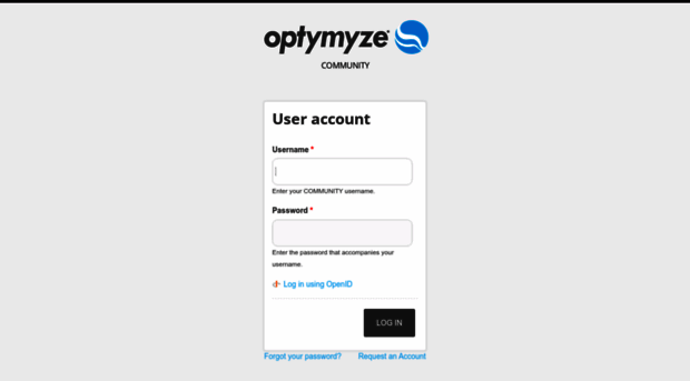 community.optymyze.com