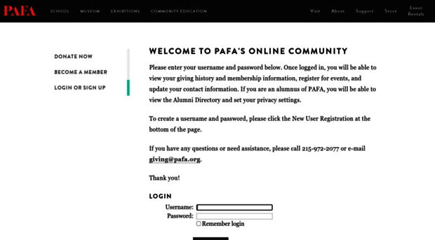 community.pafa.org