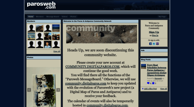 community.parosweb.com