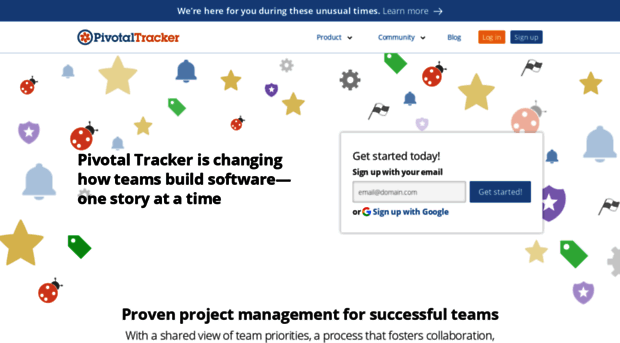 community.pivotaltracker.com