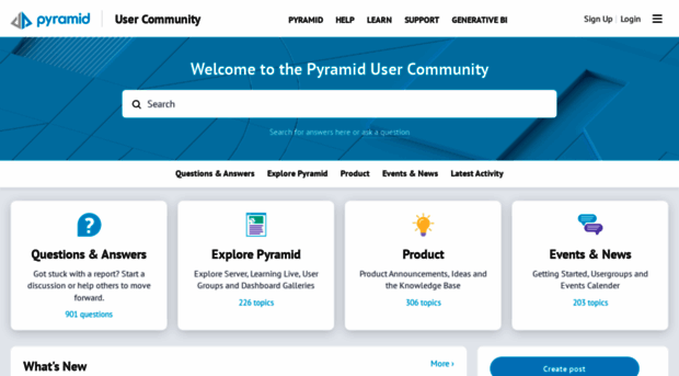 community.pyramidanalytics.com