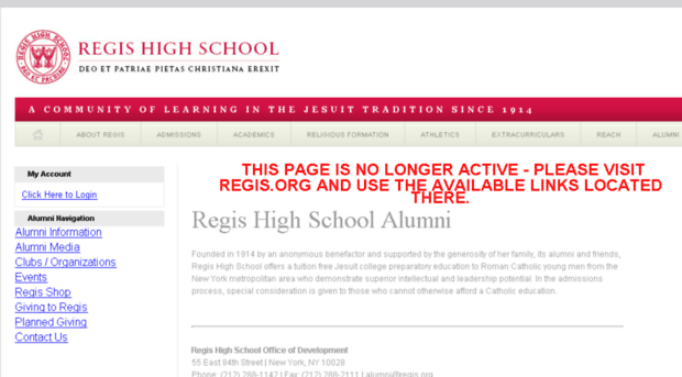 community.regis.org