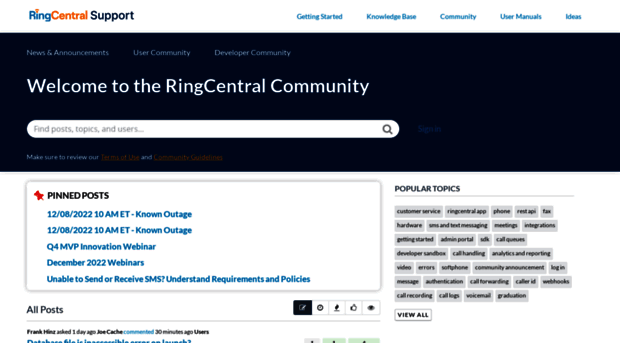 community.ringcentral.com