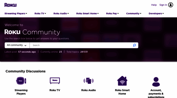 community.roku.com