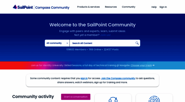 community.sailpoint.com