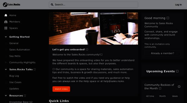 community.sales.rocks