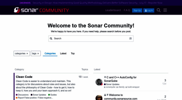 community.sonarsource.com
