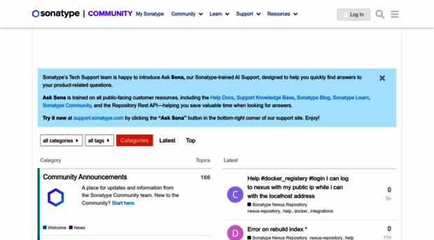 community.sonatype.com
