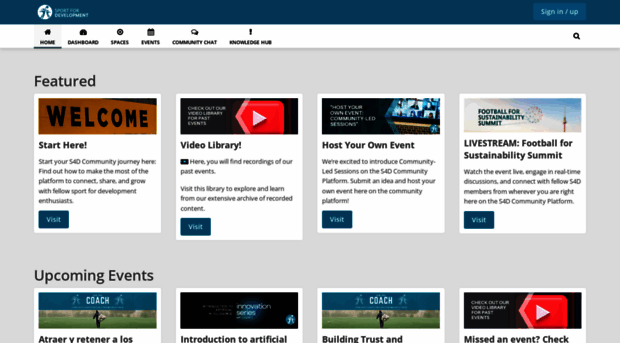 community.sport-for-development.com