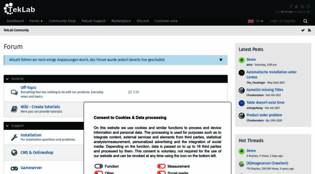 community.teklab.de