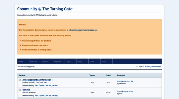 community.theturninggate.net