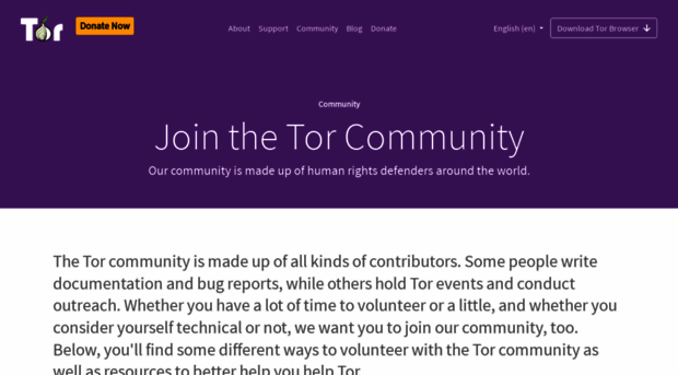 community.torproject.org