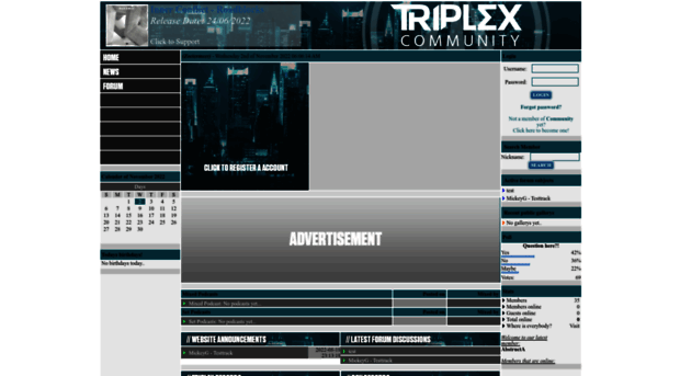 community.triplex-entertainment.com