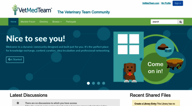 community.vetmedteam.com