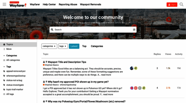 community.wayfarer.nianticlabs.com