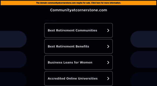 communityatcornerstone.com