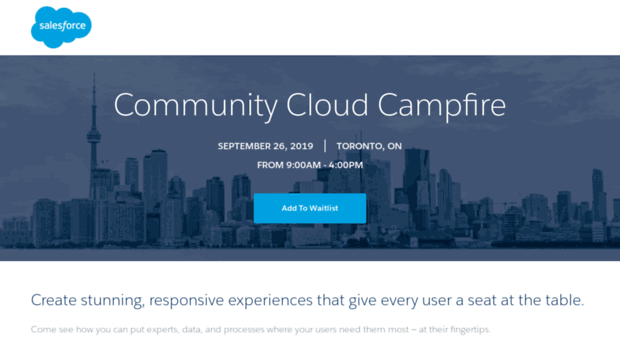 communitycloudcampfire.splashthat.com