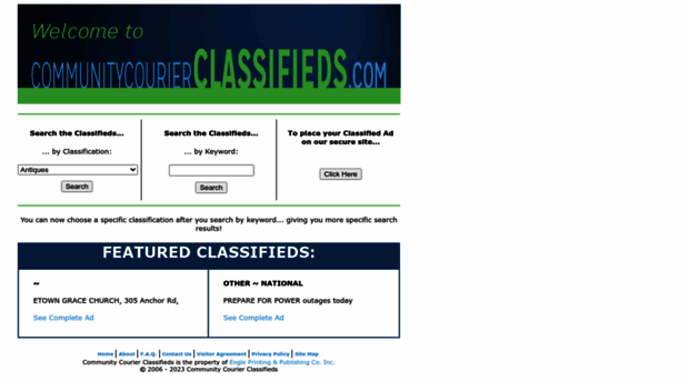 communitycourierclassifieds.com