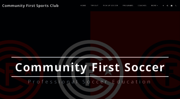 communityfirstsoccer.com