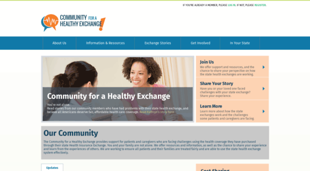 communityforahealthyexchange.com