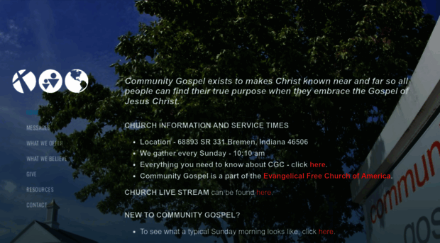 communitygospelchurch.com