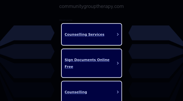 communitygrouptherapy.com