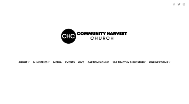 communityharvestchurch.org